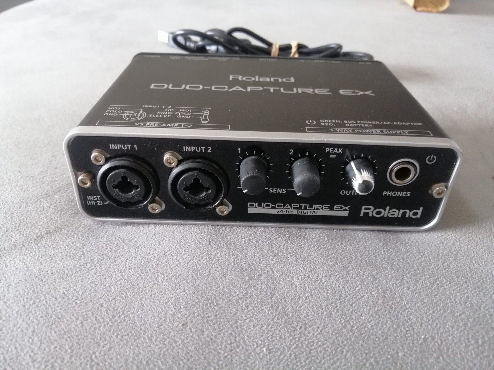 Roland Duo-Capture EX Audio Interface (Used) 3 img 20250807 094604 scaled
