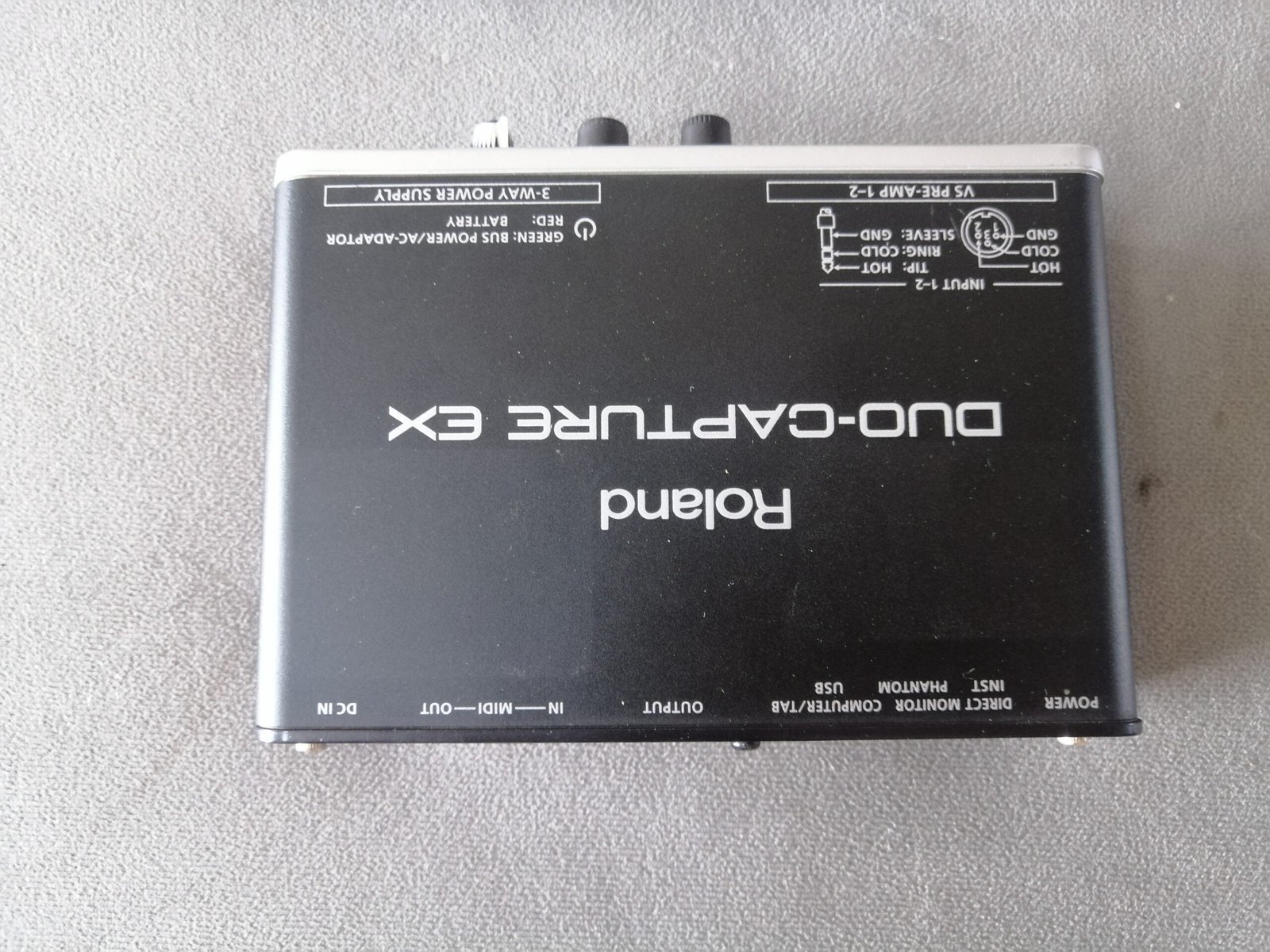 Roland Duo-Capture EX Audio Interface (Used) 5 img 20250807 094651 scaled