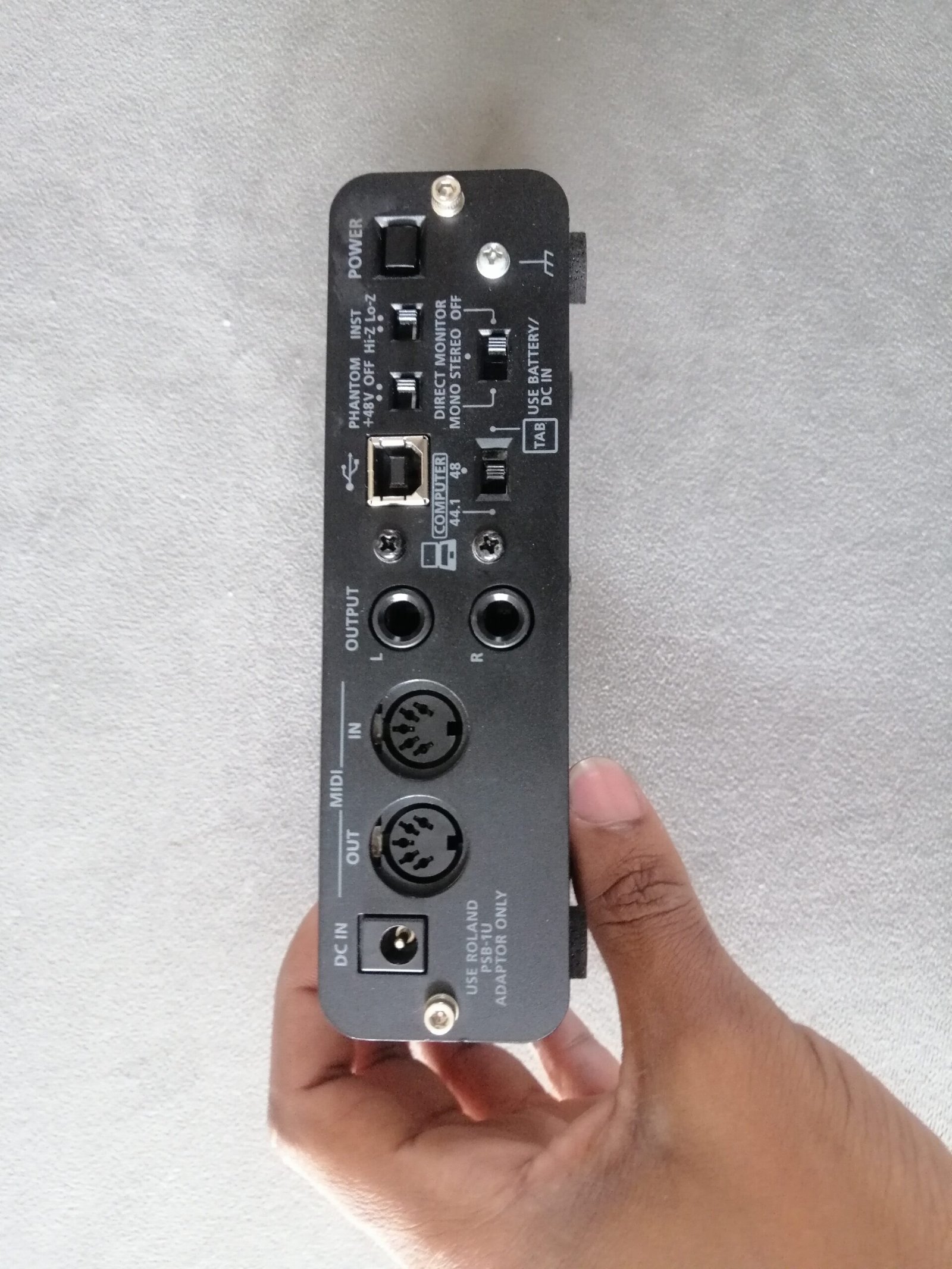 Roland Duo-Capture EX Audio Interface (Used) 8 img 20250807 094713 scaled