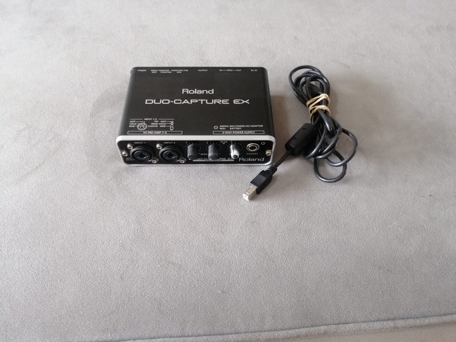 Roland Duo-Capture EX Audio Interface (Used) 9 img 20250807 094731 scaled