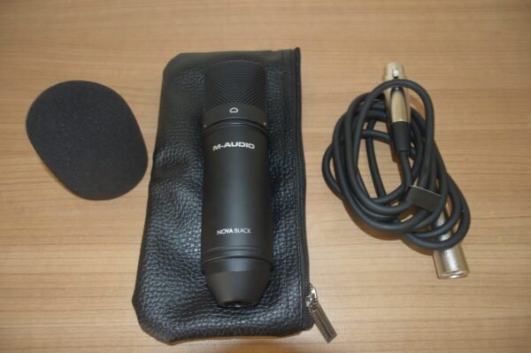 m audio nova black condenser microphone pre owneddsc 0366 scaled