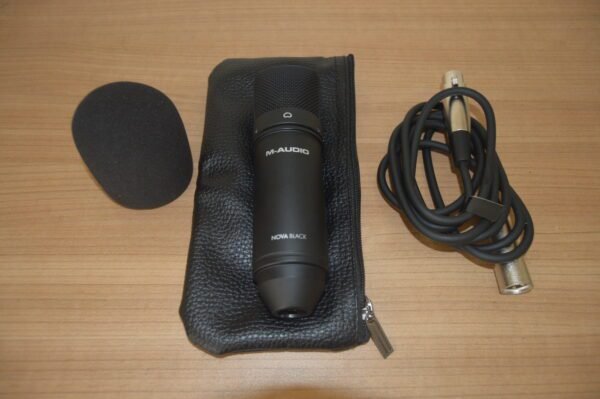 m audio nova black condenser microphone pre owneddsc 0367 scaled