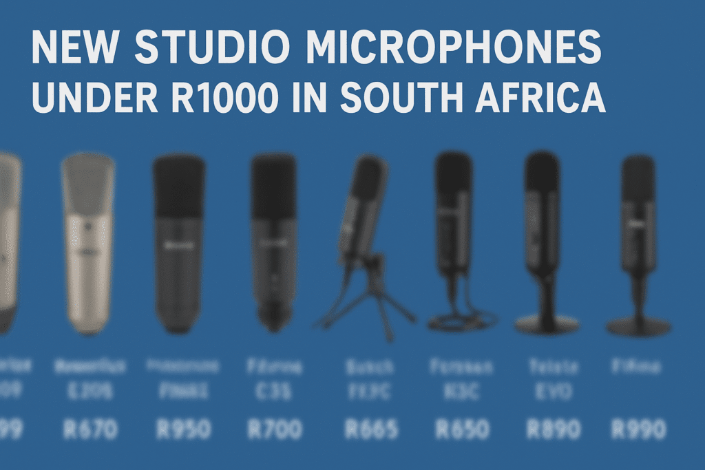best brand new studio microphones under r1000 in south africa 🎤 2025 guide