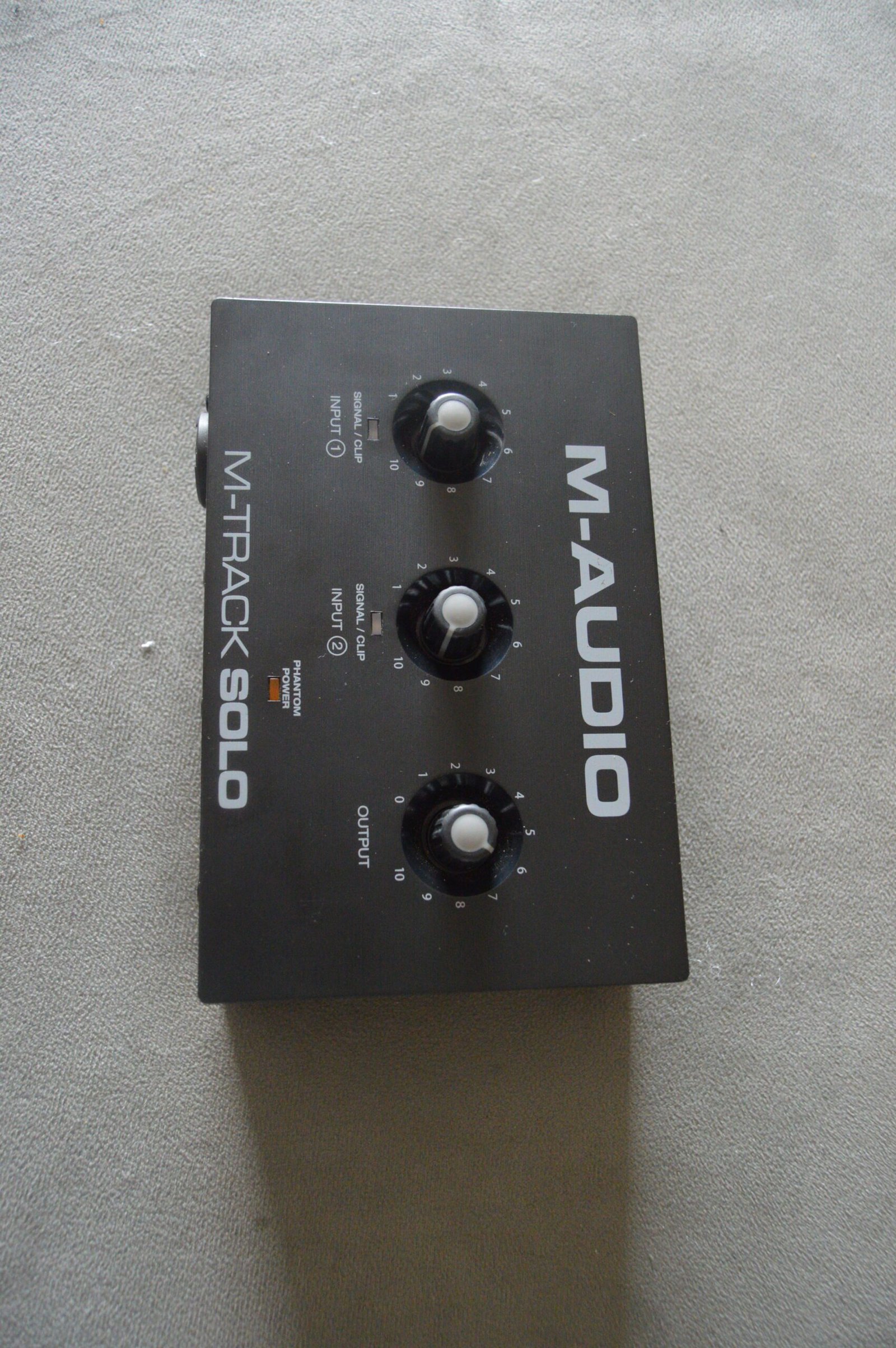 M-Audio M-Track Solo – USB Audio Interface (Pre-Owned) 7 m audio m track solo usb audio interface pre owned 5 scaled