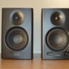 Edifier MR4 – Powered Studio Monitor Speakers (Pair) (Pre-Owned) 2 edifier mr4 studio monitors dsc 0056