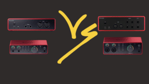 Focusrite Scarlett 2i2 (4th Gen) vs 4i4 (4th Gen): Which One Should You Choose?