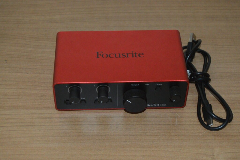 focusrite solo 4rd gen 13