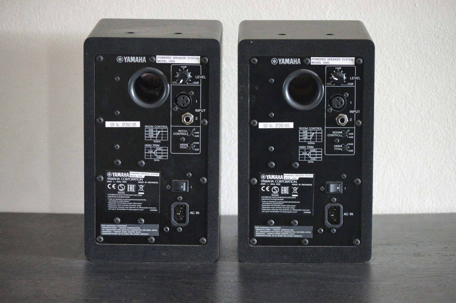 Yamaha HS5I Studio Monitors (Pair) – Used (Clean Condition, Boxed) 3 Yamaha HS5I Studio Monitors (Pair) – Used (Clean Condition, Boxed) - Image 3