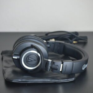 Audio-Technica ATH-M50x Studio Headphones (Like New, With Cable & Pouch)