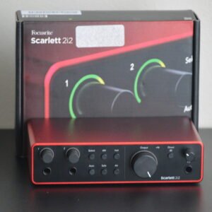 Focusrite Scarlett 2i2 (4th Gen) – Like New, Open Box