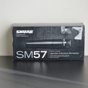 Shure SM57-LC Microphone – Open Box (Like New, Original Box & Accessories)